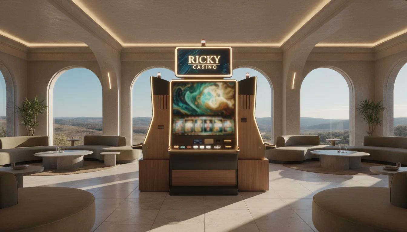 User-friendly navigation on Ricky Casino