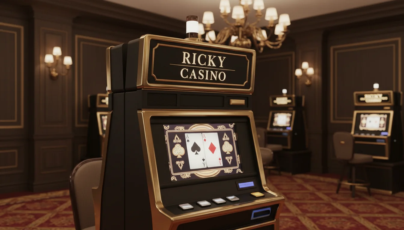 Variety of games at Ricky Casino